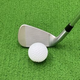 本番は天然芝なのに…（提供写真）