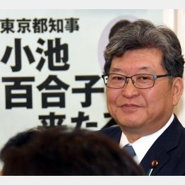 「小池支援」を明言した萩生田光一・自民党都連会長（Ｃ）日刊ゲンダイ