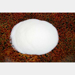 大分県・明礬温泉の湯の花（Ｃ）日刊ゲンダイ