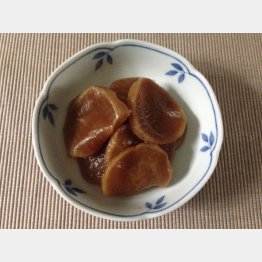 福井県のたくあんの煮たの（Ｃ）日刊ゲンダイ