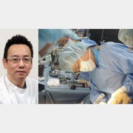左は東京西徳洲会病院外傷センターの松村福広センター長（提供写真）