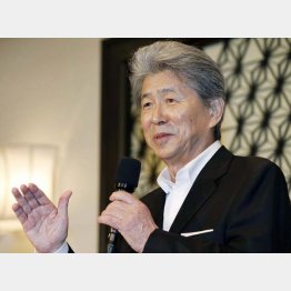 鳥越氏は元気そのもの（Ｃ）日刊ゲンダイ