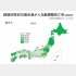 都道府県別75歳未満がん年齢調整死亡率（2020年）「がんの統計 2022」（がん研究振興財団）