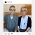 （橋爪淳さんのインスタグラムから＝右は筆者）