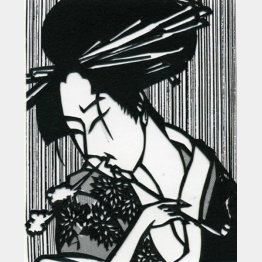 切り絵・小宮山逢邦