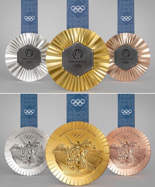 エッフェル塔の廃材からメダル作製…パリの有名宝飾品店ショーメが