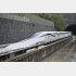 リニア改良型試験車（山梨の実験センター）／（Ｃ）共同通信社