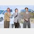 （左から）Mrs.GREEN APPLEの藤澤涼架、大森元貴、若井滉斗（Ｃ）日刊ゲンダイ