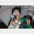 笑顔で演説する小池百合子都知事（Ｃ）日刊ゲンダイ
