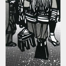 切り絵・小宮山逢邦