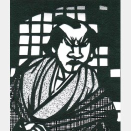 切り絵・小宮山逢邦