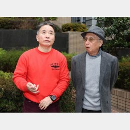 立川談慶（左）と吉川潮（Ｃ）日刊ゲンダイ