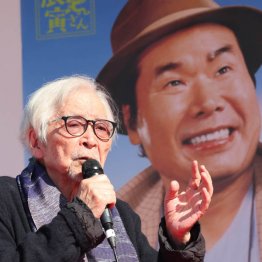 山田洋次監督（寅さんサミット2024） （Ｃ）日刊ゲンダイ