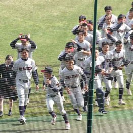 猛攻を見せた浦和実（Ｃ）日刊ゲンダイ