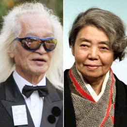 内田裕也と樹木希林（Ｃ）日刊ゲンダイ