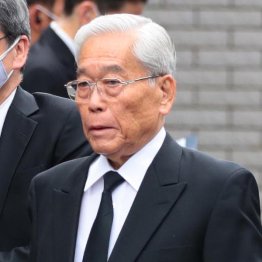 “フジのドン”こと日枝久氏（Ｃ）日刊ゲンダイ