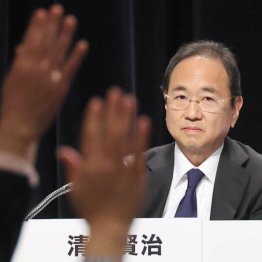 「性上納」文化が慣習に。綺麗事を並べても（フジテレビ・清水賢治社長）／（Ｃ）日刊ゲンダイ