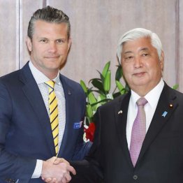 日米防衛首脳会談での聞き捨てならない「日本は戦争準備」と「有事に最前線に立つ」／（代表撮影）