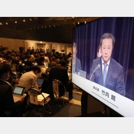 第三者委員会の竹内朗委員長はフジを糾弾（Ｃ）日刊ゲンダイ