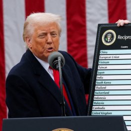 世界を混乱に陥れたトランプ大統領（Ｃ）ロイター