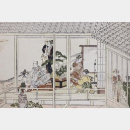 蔦屋重三郎が別名で出版した吉原遊びを指南する内容の洒落本（Ｃ）共同通信社