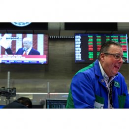 ニューヨーク市場は混乱（Ｃ）ロイター