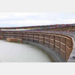 大屋根リングの全長は「2025」メートル（Ｃ）日刊ゲンダイ