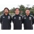 （左から）宜野座GKコーチ、田畑監督、奥山コーチ（Ｃ）Norio ROKUKAWA／office La Strada