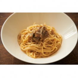 「30年間作り続けてやっと辿り着いた最後のカルボナーラレシピ」（撮影）今井裕治