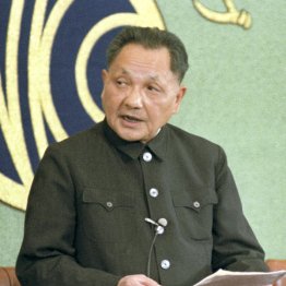 来日した鄧小平副首相（1978年当時）／（Ｃ）共同通信社