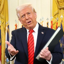 トランプ大統領もビックリ？（Ｃ）ロイター