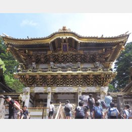豪華、絢爛さが特徴の寛永文化の代表「日光東照宮」の陽明門（Ｃ）日刊ゲンダイ