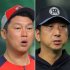 広島・新井監督（左）、阪神・藤川監督（Ｃ）日刊ゲンダイ