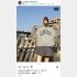 絶賛を集めたパーカー姿の北乃きい（本人のインスタグラムから）