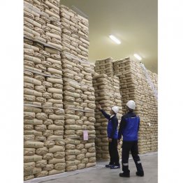 備蓄米は残り少ない（Ｃ）共同通信社