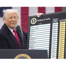 目に余る関税措置（Ｃ）ＡＰ＝共同