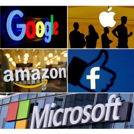 米GAFAMは「勝者総取り」の構図を確立（Ｃ）ロイター＝共同