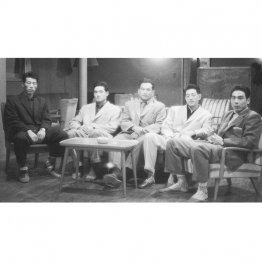 貴重な5ショット（左から藤田元司、長嶋茂雄、川上哲治、広岡達朗、藤尾茂＝1958年）／（Ｃ）共同通信社