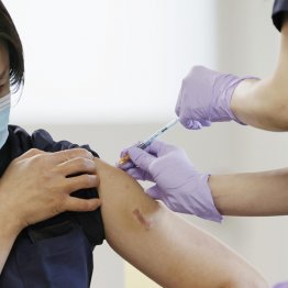 「mRNA」はコロナワクチンで有名に（Ｃ）共同通信社