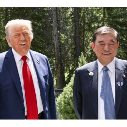 完全に見下されている（内閣広報室提供・共同）