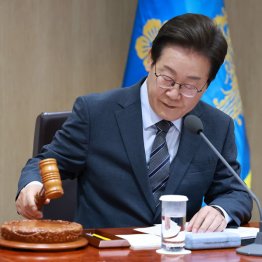 李在明韓国大統領の抱える裁判で、関係者の数人が命を絶っている（Ｃ）Yonhap News Agency／共同通信イメージズ