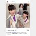 ボカされたPerfumeのっち（写真中央奥）（Perfumeのインスタグラムから）