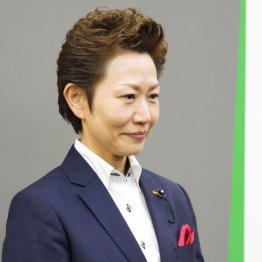 自民候補の岐阜県議・若井敦子氏（Ｃ）共同通信社