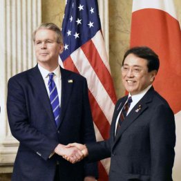 米関税との二重苦（代表撮影・共同）　