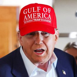 やりたい放題（対日関税「30-35％」通告を示唆するトランプ米大統領）／（Ｃ）ロイター