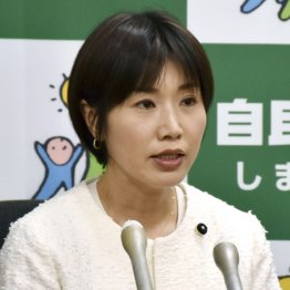 急きょ自民候補に決まった出川桃子（Ｃ）共同通信社