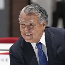 JOCの理事会に臨む田嶋幸三氏（Ｃ）共同通信社