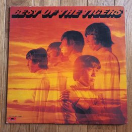 『花の首飾り』が収録されたLP『THE BEST OF TIGERS』（提供）スージー鈴木