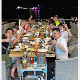 年に一回会社負担で海外旅行へ（提供写真）