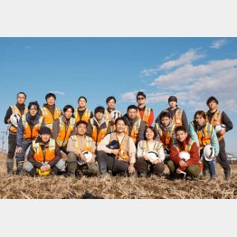 全員で300ヘクタールを管理（提供写真）